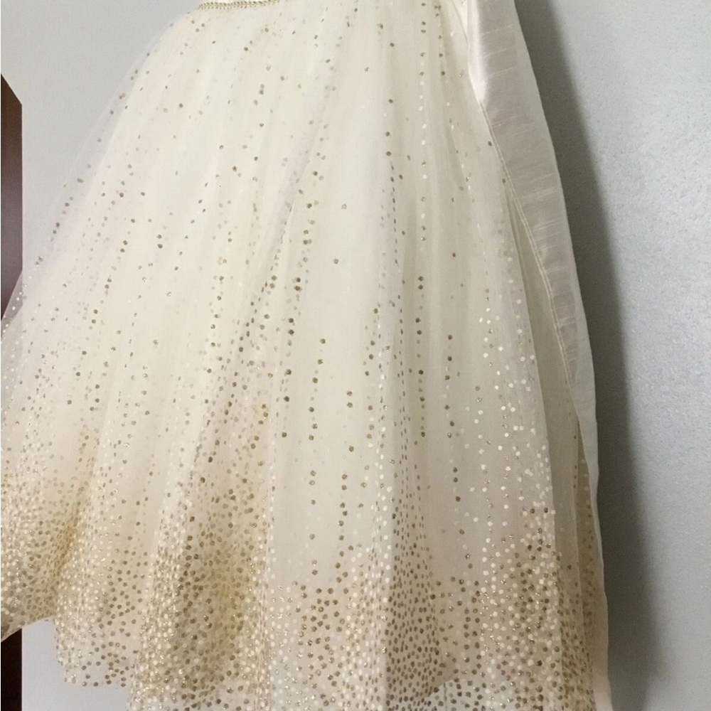 NWT Flower Girl Dress Recital Bridesmaid Formal Party Fairy Mesh Full Sparkle - Picture 3 of 10